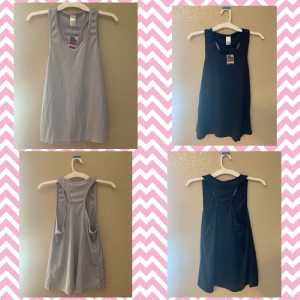 Women’s Workout Bundle! Two tanks/one pair of leggings. Size L.